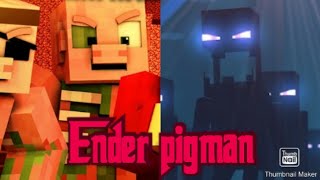Ender pigman - Minecraft Enderman Rap & Minecraft Nether Zombie Pigman Rap | RaveDj