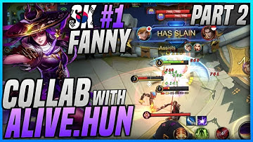 LAST COLLAB WITH ALIVE.HUN! MAHINA NGA! FANNY GAMEPLAY
