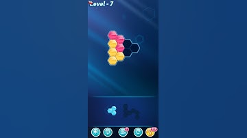 BLOCK! Hexa Puzzle! Beginner Level 7 (Rotate) - Lösung Solution Walkthrough