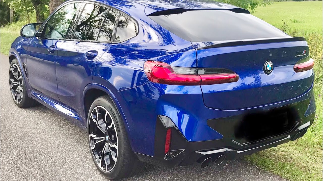 2021 BMW X4 M Competition LCI 3.0 R6 375kW stock 0-100 kmh acceleration ...