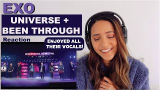 EXO -  Universe MV + Universe and Been Through Live | REACTION!!