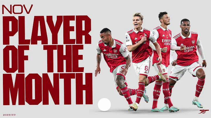 Arsenal Player of the Month for November | Odegaar...