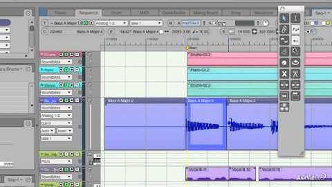 Digital Performer 8 101: Working With Audio - 18. Basic Editing Tools