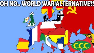 Your Submitted Drawings #1 WORLD MAP Part 21 (New World War Alternative! Oh No)