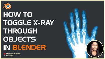 Blender tip: How to toggle X-Ray to see through objects