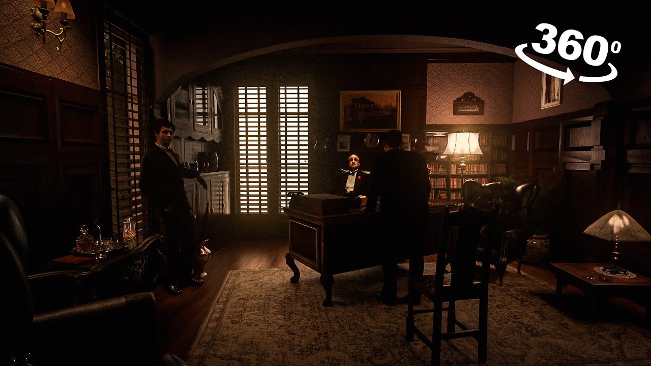 POV: You're a Corleone | GODFATHER OFFICE ON 360°