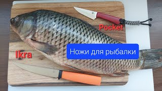 Лучший нож для рыбалки Ikra + нож Pocket от Owl Knife