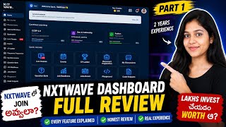 NxtWave Join Avvala Dashboard Full Review | Telugu | Part 1 | must know this before joining nxtwave