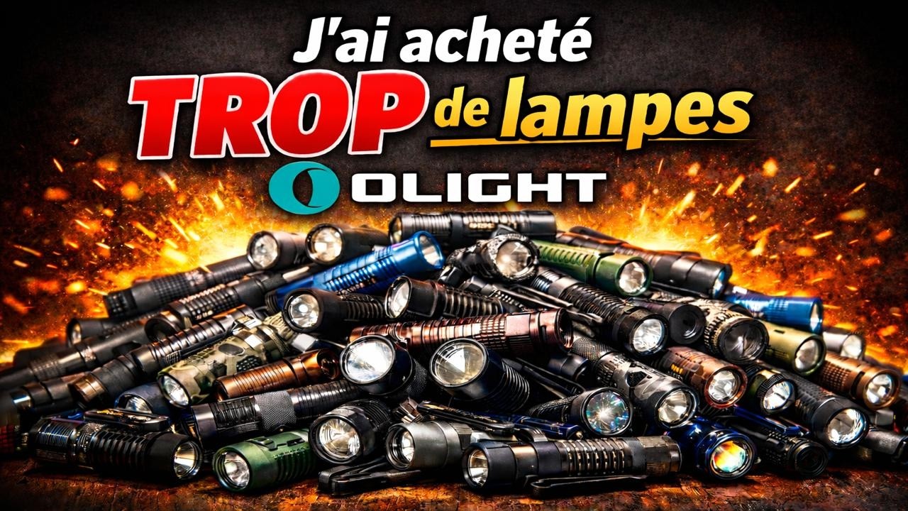 Collection Olight : à partir de quand ça devient trop ?
