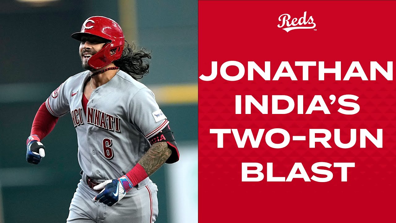 Jonathan India gets the Reds rocking with a two-run BLAST