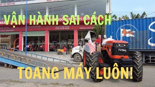 Hướng dẫn vận hành máy kéo Forma. Cẩn thận kẻo TOANG!!!!! #nămmáycày #forma #vậnhành LH: 0932567969.