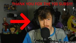 Thank You For 100 Subscribers