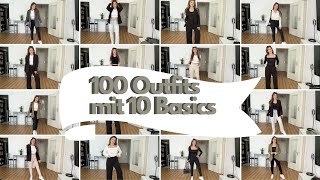 10 Basic Oberteile - 100 verschiedene Outfits, so hast du immer was zum anziehen