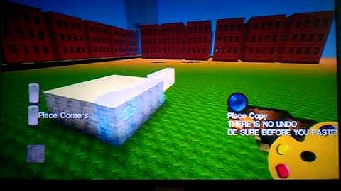 FortressCraft copy and paste technique