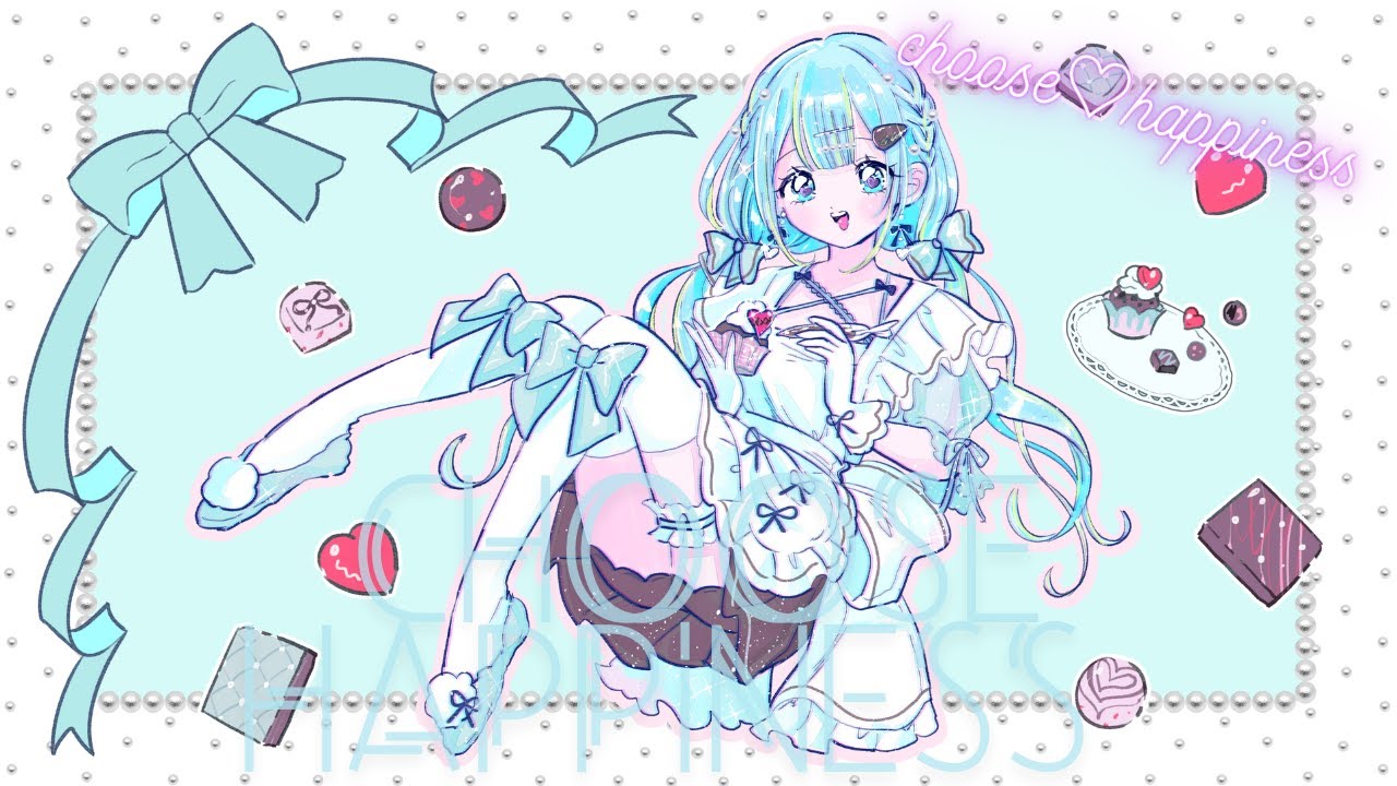 イラストオーダー✩﻿ happiness☆ choose♡happiness / ななひら - ことの (cover) - YouTube