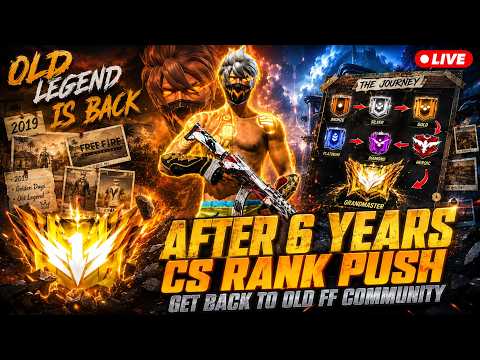 TANNU BHAI IS LIVE || OLD LEGEND IS BACK 💀 #shortslive  #fflive #freefire #csrankpush