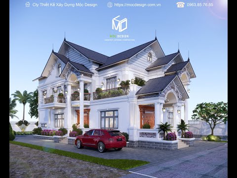 Thiết Kế Biệt Thự Mái Thái Đẹp, Sang Trọng, Sân Vườn Cá Koi/ Mộc Design Thiết Kế Biệt Thự Mái Thái Đẹp, Sang Trọng, Sân Vườn Cá Koi/ Mộc Design