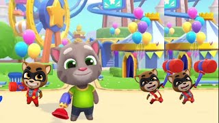 Talking Tom Blast Park Playing part 2 - Gameplay Android IOS #talkingtom #blastpark screenshot 5