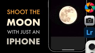 HOW TO SHOOT THE MOON W/ THE IPHONE: (3 OPTIONS: DEFAULT CAMERA, LIGHTROOM CAMERA, AURAHDR 8 CAMERA) screenshot 2