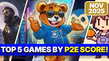 🔥 5 HOTTEST Crypto Games Right Now Ranked by PlayToEarn Score! November 2025