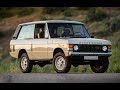 1979 Range Rover 2 door test drive SOLD at Modern Classics