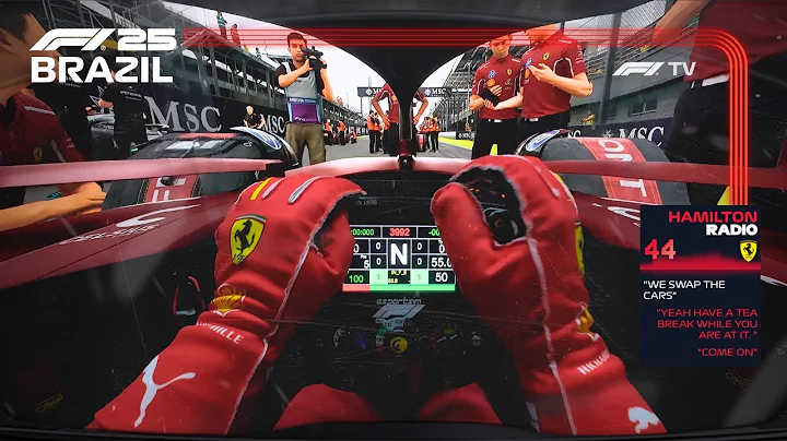 ULTRA REALISTIC F1 25 - Lewis Hamilton Ferrari SF-25 Brazil GP