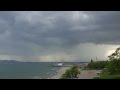 The Sea, The Boats, The Bridge, The Storm - Burgas, Bulgaria