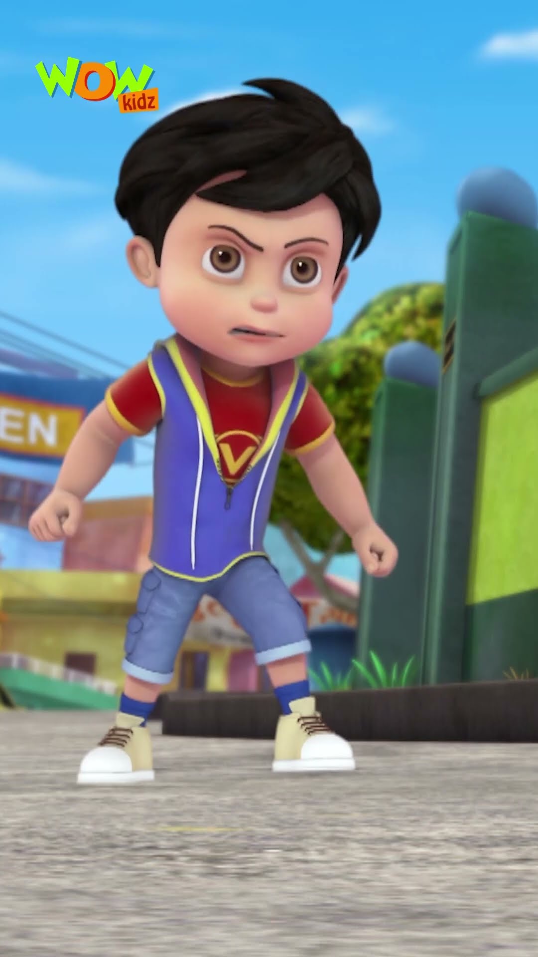 Vir Attack One To One Fight | 04 | Vir The Robot Boy | 3D Youtube Short | Wow Kidz #shorts