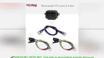 Benewake TF-Luna LiDAR Range Finder Module 5V UART IIC Interface 8m Single-Point Micro Ranging Senso
