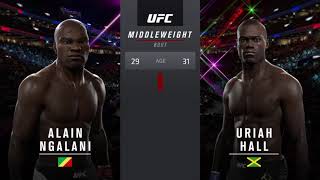 UFC 2 Free Fight: Alain Ngalani VS Uriah Hall