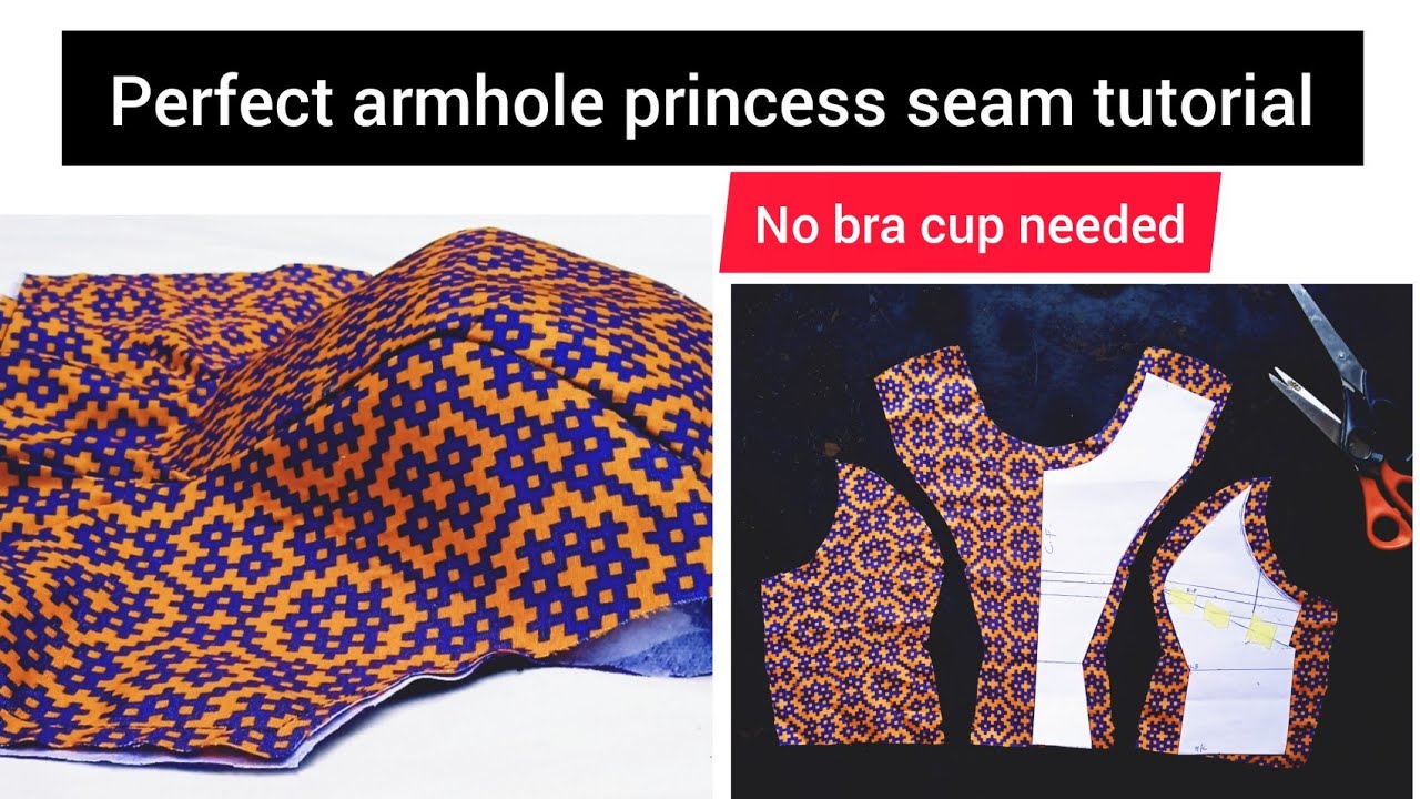 how to cut a princess dart bustier YouTube