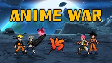 Naruto & asta VS Goku & Natsu in Jump Force Mugen