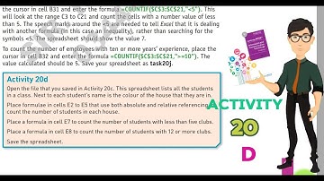 IGCSE O LEVEL ICT ACTIVITY 20D | Learn easily in seconds | @education | ICTEDU768 | Sir. Ishtiaq |