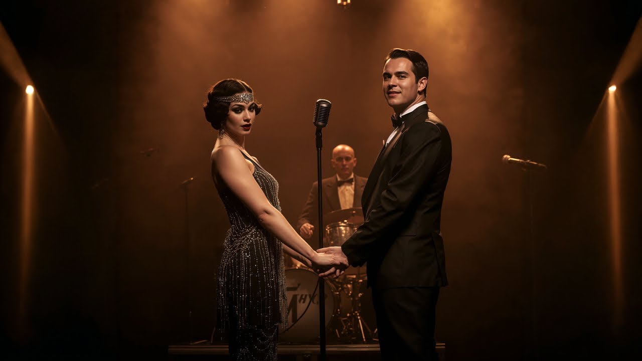 Champagnernacht (Duet) | 1940s German Jazz Ballad (Vintage Bilingual Vocal & Soft Accent)