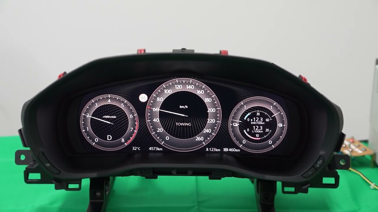 メーターから新たな体験、マツダ CX-60 の「フルディスプレイメーター 