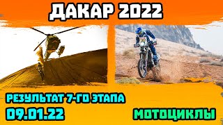 Дакар 2022 | Мотоциклы | Хосе Игнасио Корнехо Флоримо Победил на Седьмом Этапе Dakar 2022