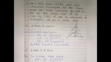 Ncert class 9 math exercise 7.3 question no 1.#shorts