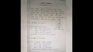 Ncert class 9 math exercise 7.3 question no 1.#shorts