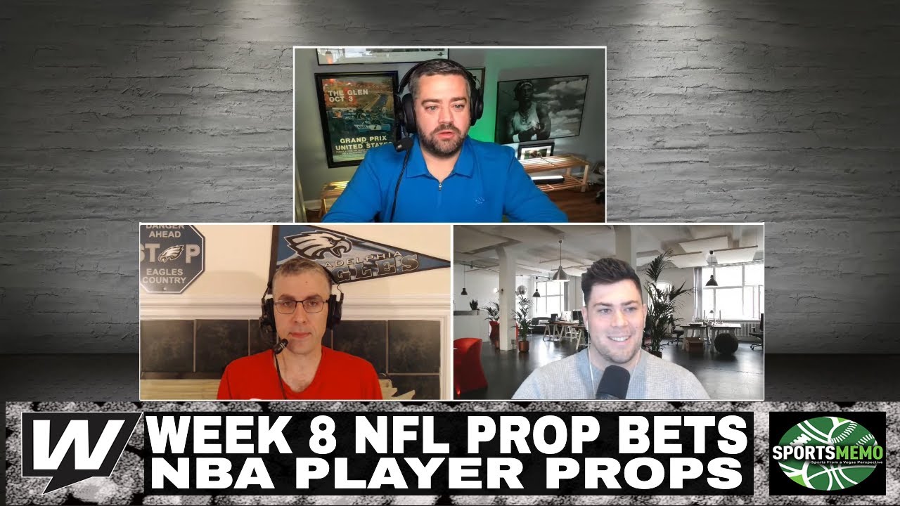 nfl week 8 player prop bets