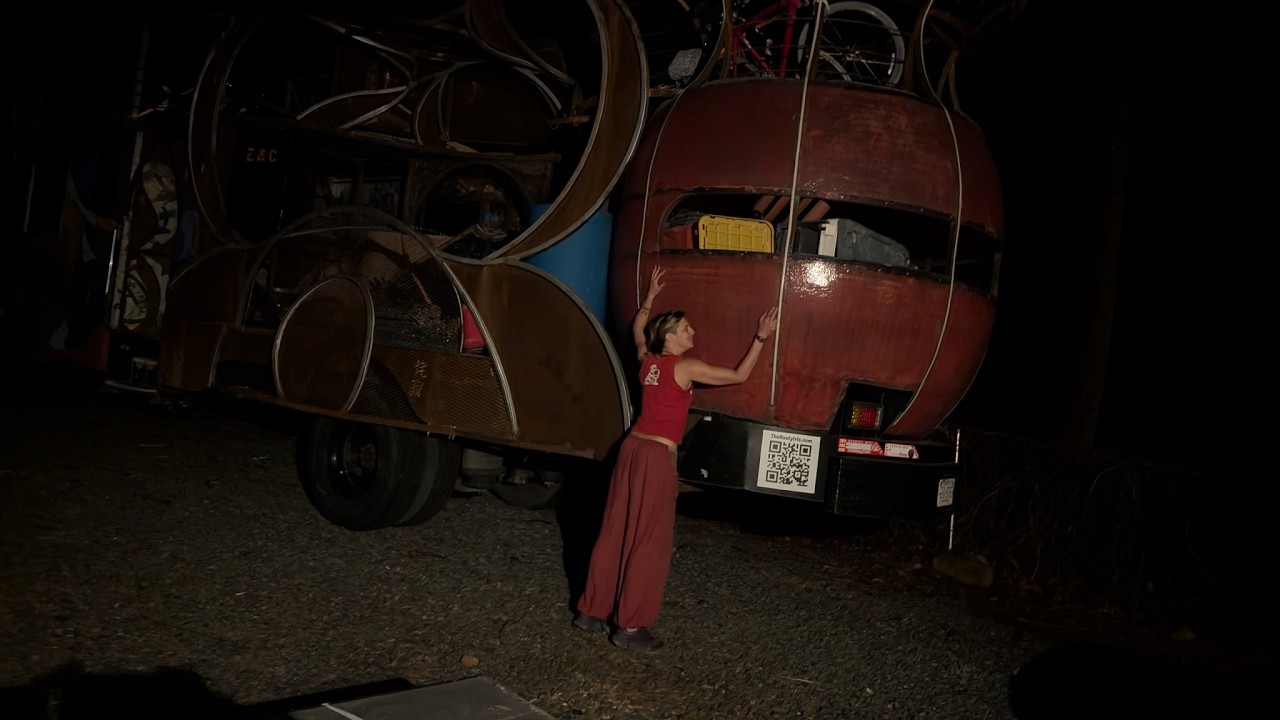 Rusty (Finally) Returns from Burning Man!