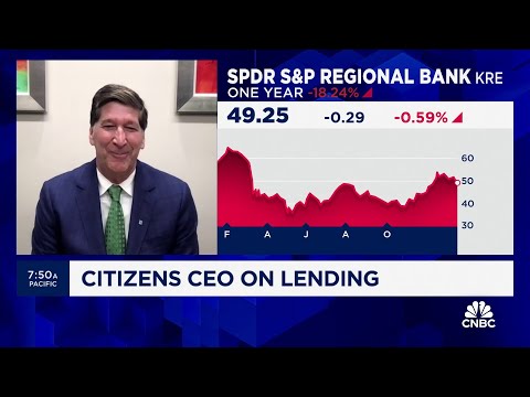 Citizens financial ceo on q4 results: we are starting to see less pressure on our funding cost