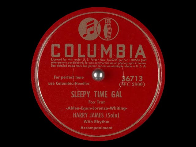 Harry James & His Orchestra - Sleepy Time Gal