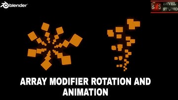 blender 2.8 array modifier rotation and animation - blender spin duplicates with the array modifier