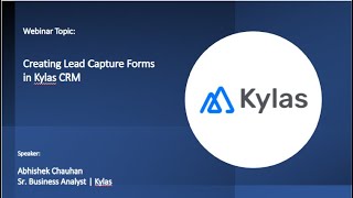 How To Create Lead Capture Form In Kylas?