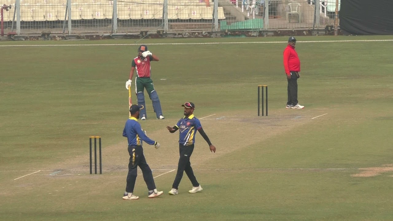 CAB FIRST DIVISION ONE DAY TOURNAMENT 2021-22 : MOHUNBAGAN A.C.  VS B.N.R CLUB : EDEN GARDEN