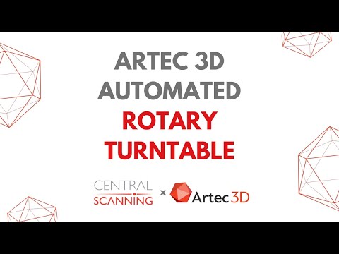 Artec 3D Automated Rotary Turntable