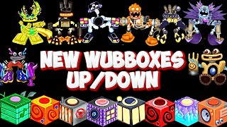 NEW WUBBOXES👾UP/DOWN: ALL EGGS AND BOXES WITH SOUNDS ALL ISLANDS  "MY SINGING MONSTERS"@VOICEDUEL