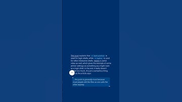 When should I put configurations into .bashrc vs into. .bash_profile? #shorts