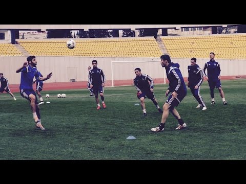 დინამოს მზადება დილასთან მატჩისთვის