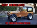 Jeep Renegado Cj7 1983. solamente  32,000 kilómetros. totalmente original. cazadores de clásicos